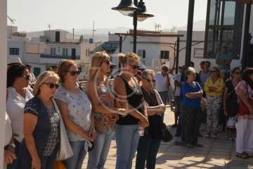 Homenaje en Telde a las víctimas de Spanair en el décimo aniversario del accidente aéreo (Foto Francisco Javier Santana)